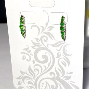 Russian Chrome Diopside Earrings